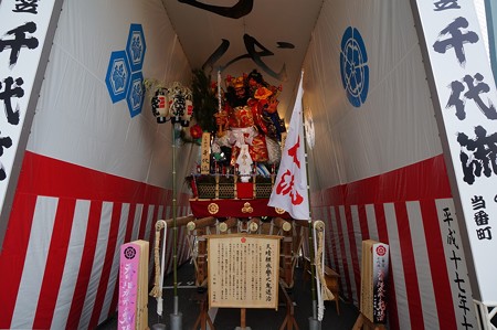 博多祇園山笠 2017年 舁き山 千代流 天晴継承譽之鬼退治 (6)