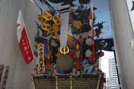 博多祇園山笠 2017年 舁き山 大黒流 神威佛光契 (16)