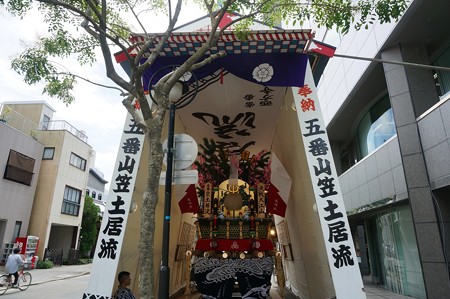 博多祇園山笠 2017年 舁き山 土居流 決戦大江山 (12)