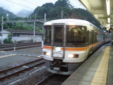 特急ふじかわ9号(身延駅)