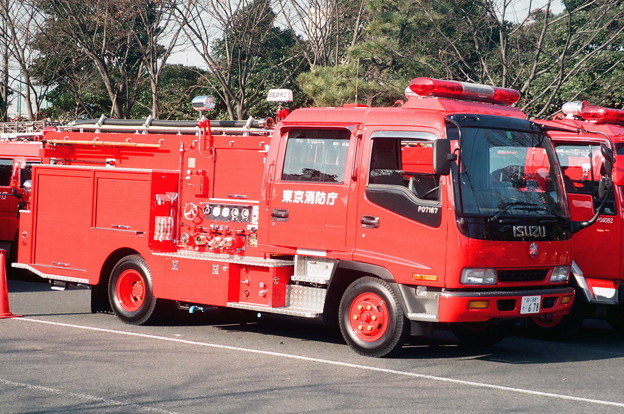 307 東京消防庁 田園調布2水槽付ポンプ車 写真共有サイト フォト蔵