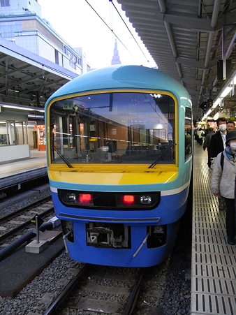 485系ニューなのはな(新宿駅)1