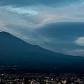 Photos: 9月20日の富士山～ 微妙に笠雲だったり、吊るし雲だったり^_^;