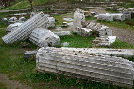 2011.01.22　トルコ　イリオス　古代遺跡
