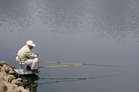 2011.05.01 和泉川 箆鮒遊びの指定席