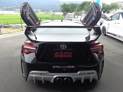 ＡＱＵＡ　８６デモカー納車