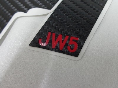 S６６０　インナーミラーパネル４点　カーボンシート JW5ロゴ
