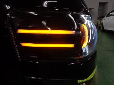 N-BOX　サイドマーカーLED加工　オレンジ