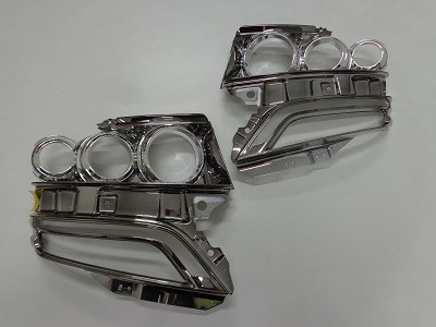 N-BOX　ヘッドライト加工　インナーブラック塗装前