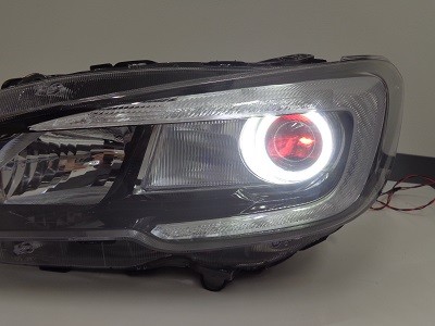 WRX STI VAB　大阪府　イカリング＆レッドアイ