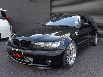 ＢＭＷ　Ｅ４６　車高調取付