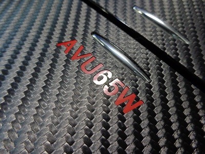 ハリアー６０系　カーボンシート　センターコンソール小物入れパネル３点セット