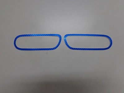 S６６０専用カーボンシート　ドアノブヴェゼル　アウター