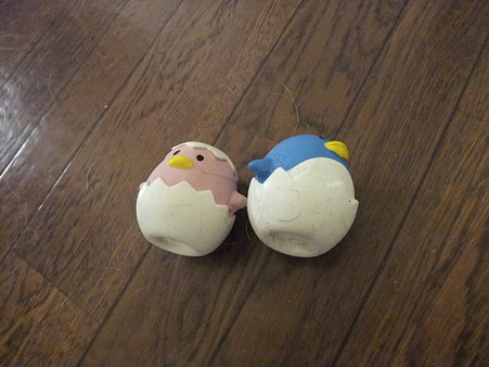 勝手に袋から出し遊んでた
