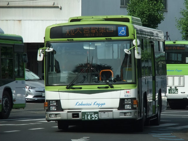 国際興業バス 6811号車 写真共有サイト フォト蔵