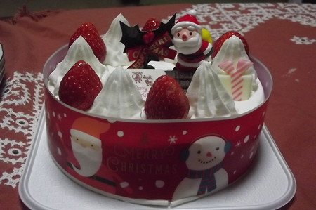 2017年クリスマスケーキ1224