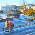 Photos: ほんのり雪の朝＠瀬戸路・鏡開きの日