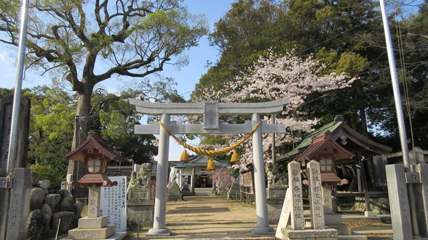 17.04.12.都波岐神社・奈加等神社（鈴鹿市）