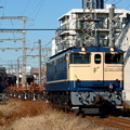 Photos: JR東日本EF65 1105+チキ　2003-1-25