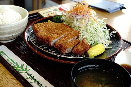麦豚ロースとんかつ定食(上信越道【下り】・横川SA)