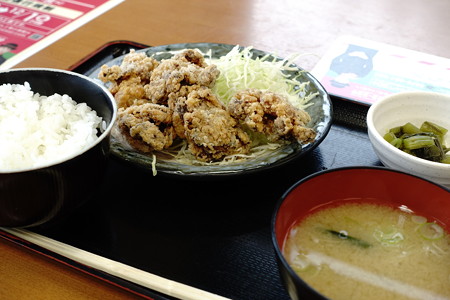 ひとくち山賊焼き定食(長野道【下り】・みどり湖PA)