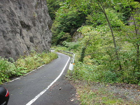 R482不通区間途中・兵庫県方向