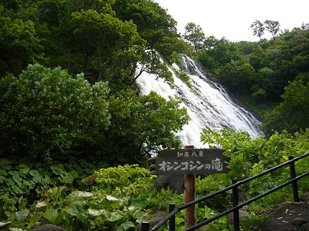 090814北海道 オシンコシンの滝