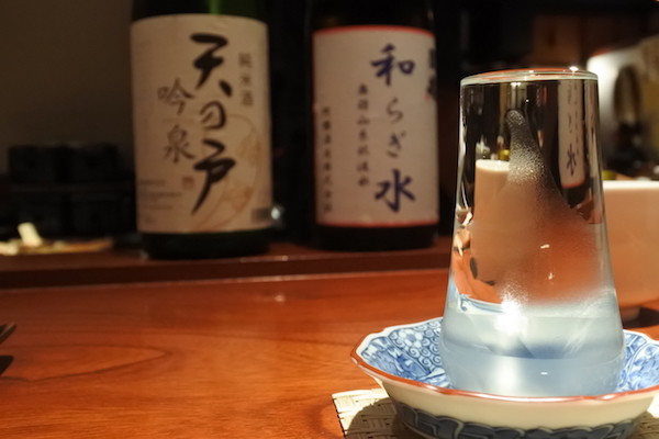落ち着いた和食屋さんでゆっくり日本酒を楽しみました。