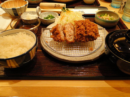 重ねかつ定食