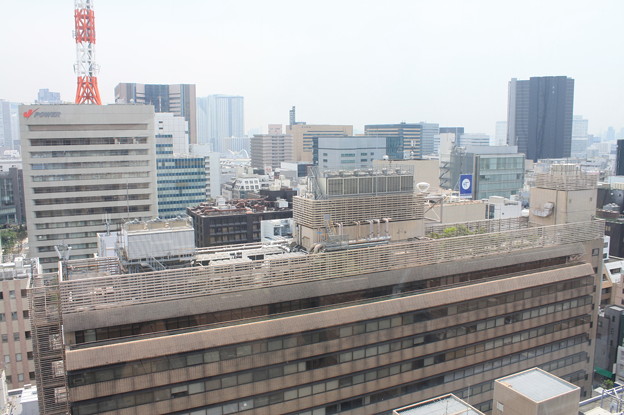 GINZA SIXの屋上階から見た銀座の街並み　13