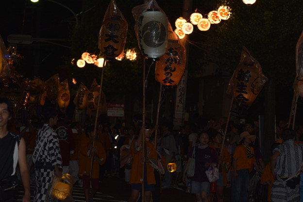 Photos: 例大祭の夜